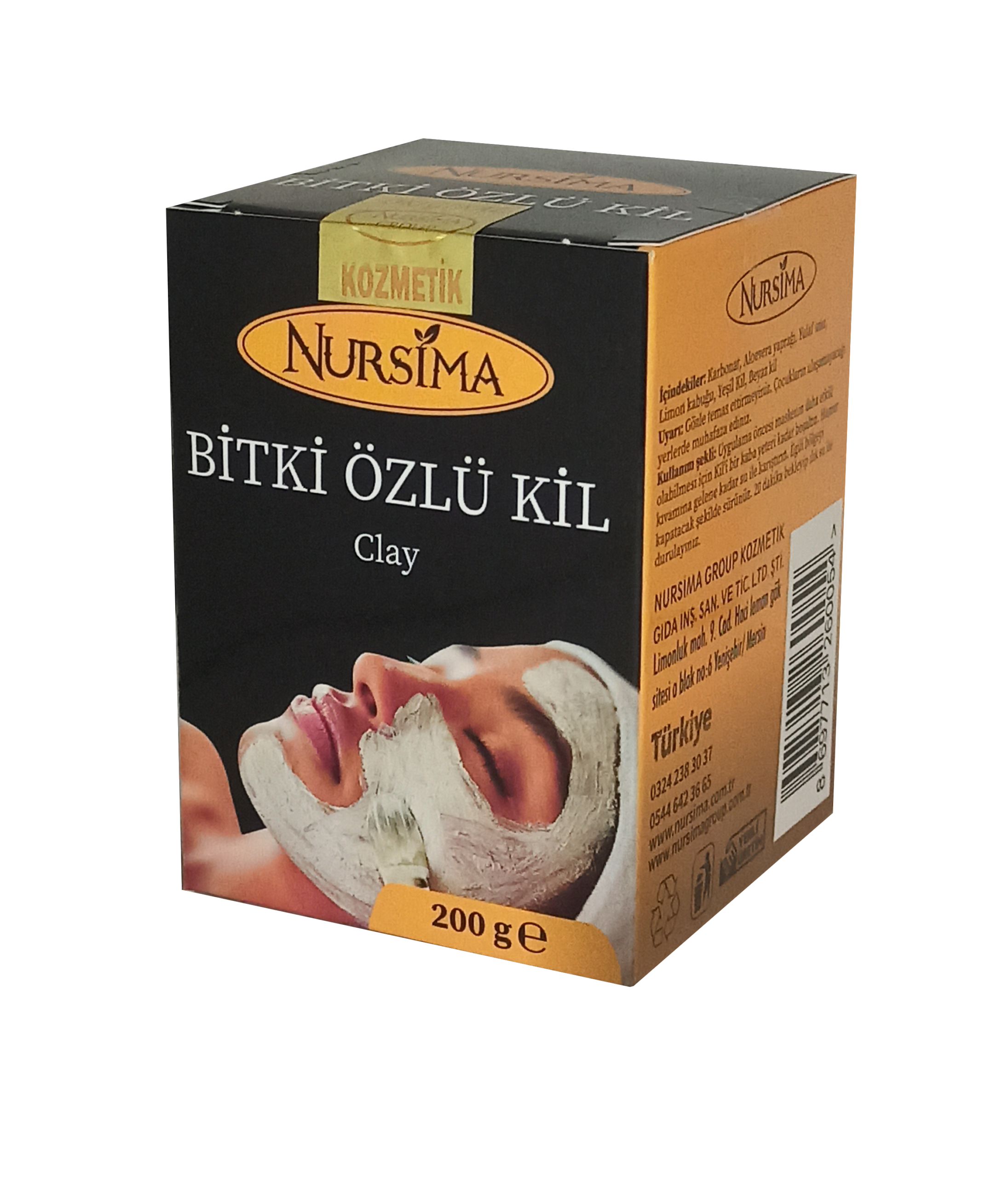 Nursima Bitki Özlü Kil 200 gr