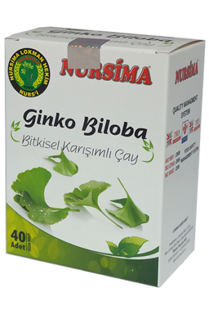 Nursima Ginkgo Bilobalı Karışık Bitki Çayı 40 Adet