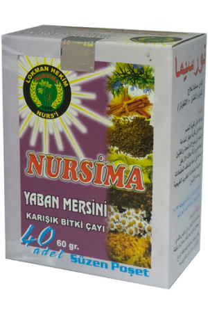 Nursima Yaban Mersini Karışık Bitki Çayı 40 Adet