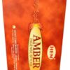 Hem Amber 6'lı Paket 120 Adet Çubuk Tütsü