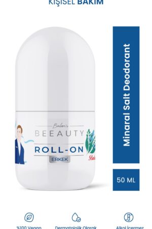 BALEN’S BEEAUTY ERKEK MINERAL SALT DEODORANT ROLL-ON * 50 ML