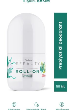 BALEN’S BEEAUTY UNISEX PREBİYOTİKLİ DEODORANT ROLL-ON * 50 ML