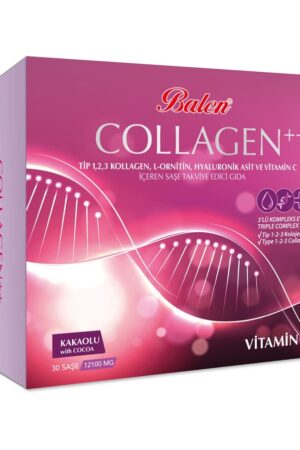 Balen Collagen Complex++Tip 1,2,3 Kollajen,L-Ornitin,Hyal.Asit,Vitamin C Şase