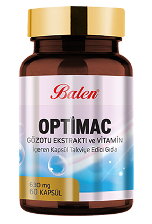 Balen Optimac Gözotu Ekstraktı ve Vitamin İçeren Kapsül