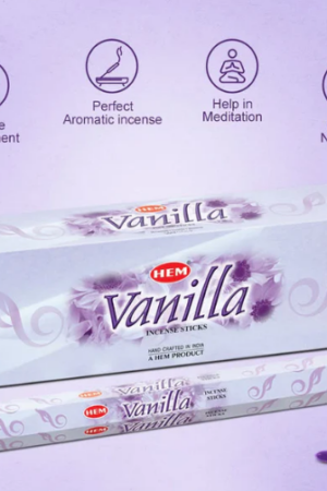 Hem Vanilla 6’lı Paket 120 Adet Çubuk Tütsü