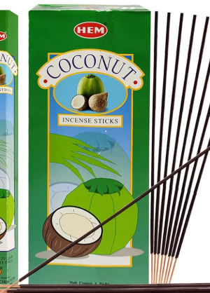Hem Coconut 20 Adet Çubuk Tütsü
