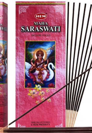Hem Maha Saraswati 6’lı Paket Çubuk Tütsü