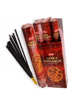 Hem Lanka Cinnamon 6’lı Paket 120 Adet Çubuk Tütsü
