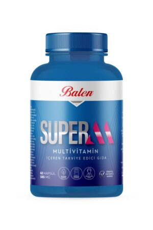 SÜPER-M MULTİVİTAMİN KAPSÜL * 585 mg 60