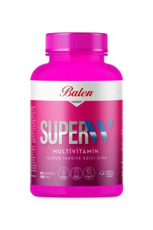 SÜPER-W MULTİVİTAMİN KAPSÜL * 585 mg 60
