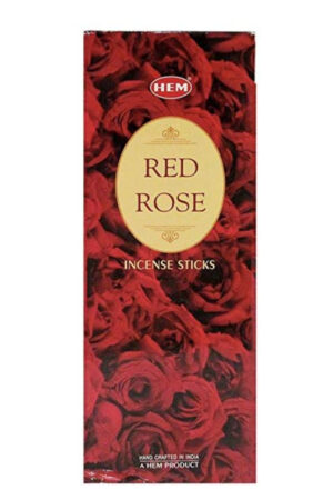 Hem Red Rose 6'lı Paket 120 Adet Çubuk Tütsü